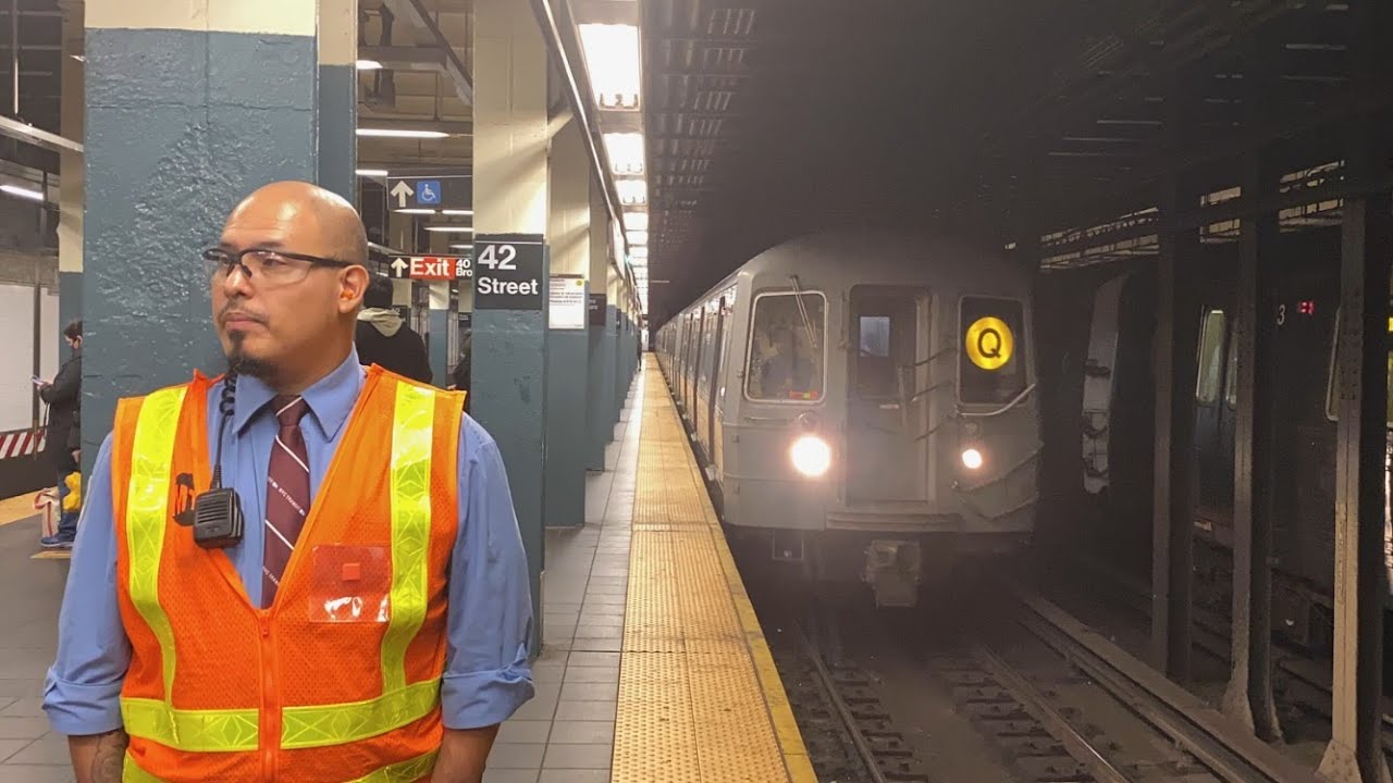 Q Express R46 R46/R68/R68A Q Express Trains End At Times Square With R46/R68A/R160 ...