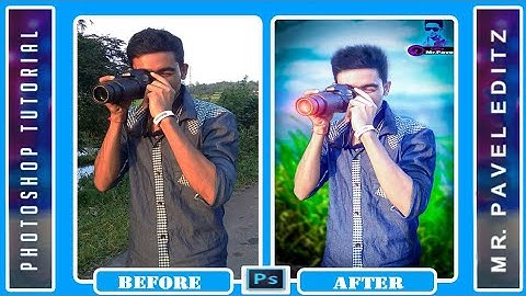 Background changing | Magical Effect 2K18 | Mr.P Editz Quick and Easy Photo Manipulation