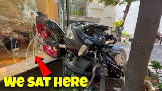 Near Death Experience  Surviving a Motorbike Crash in Bangkok Thailand