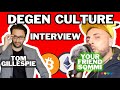  tom gillespie interviews your friend sommi degen culture hex crypto cults bitcoin pulsechain