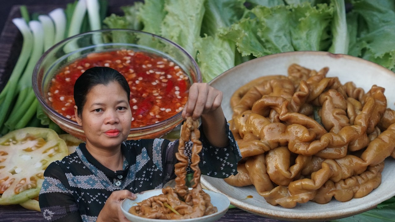 Delicious Pork intestine cooking recipe | Easy & Tasty - YouTube