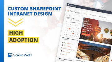 How to drive user adoption with custom SharePoint intranet design