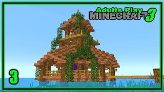 A Nautical Nether Portal! | AdultsCraft SMP: Episode 3 | Minecraft 1.18 Survival Let's Play