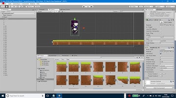 Unity 5 tutorial for beginners  2D Platformer: Animmation and Player Movement Setup Using C# Coding
