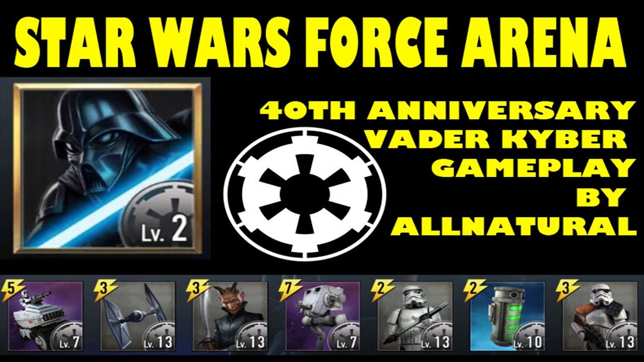 40TH Vader Kyber Gameplay - by Allnatural ft. Rutank and ffddd