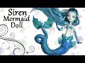How to: Siren / Glitter Mermaid Doll - Monster High Mod Repaint Tutorial