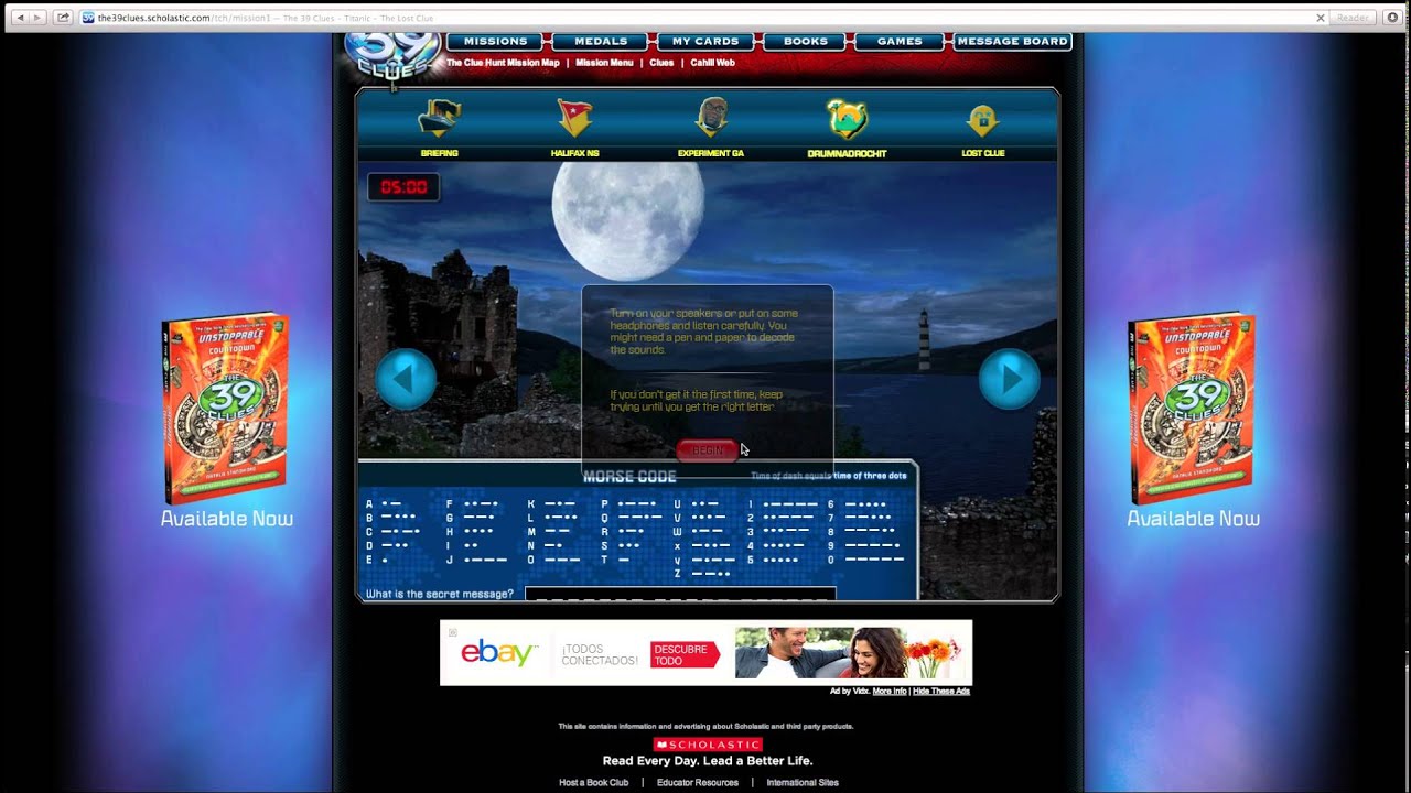 The 39 Clues Mission 1 YouTube the-39-clues-mission-1-youtube