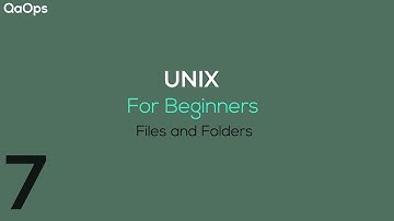 Unix basics | Files and folders