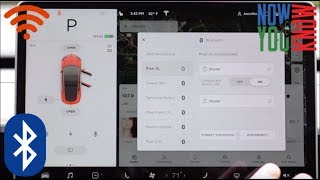 On today's model 3 tip of the week, we take a look at bluetooth and
wifi in tesla #model3 #tesla #nowyouknow want to buy zac jesse's
shirts a...