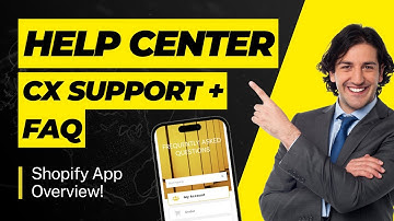 HelpCenter - Customer Support & FAQ | Shopify App Overview!
