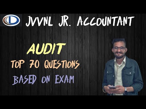 #5 Audit Introduction (Exam Based Question)  | JVVNL | Vishwas Sir | Diligent Commerce Classes |