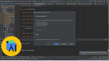 How to create signed APK in Android Studio