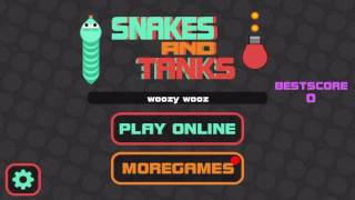 Woozy game review - Snakes vs Tanks screenshot 4