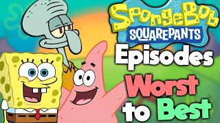 Ranking Every Spongebob Episode Movie And Spinoff