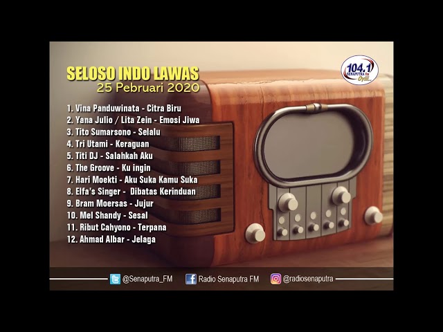 Seloso Indo lawas dibawakan oleh OvanTobing di Radio Senaputra class=