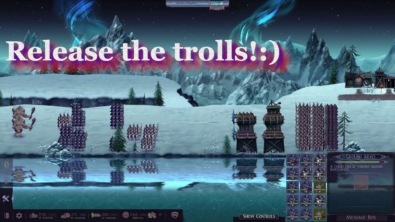 Realms of Madness gameplay - New Demo - Castles fight sim - Build an economy and fight a war