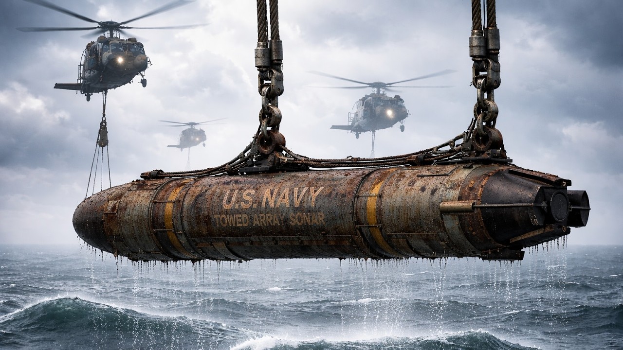 Navy Triangle Array Recovery of a US Navy Surveillance Towed Array from Pacific Depths ...