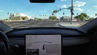 Tesla FSD 12.3.6 makes a quick trip