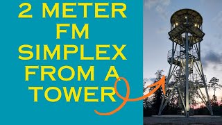 FM Simplex with an HT From A Tower
