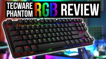 Best Mechanical Keyboard for beginners (2022) | Tecware Phantom RGB Review