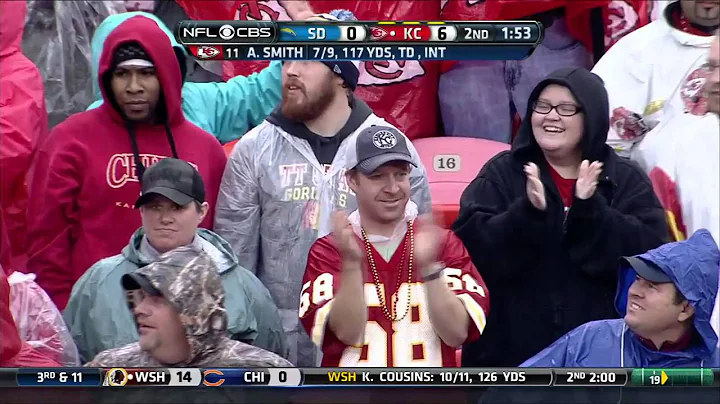 Alex Smith Hits Albert Wilson for a Beautiful 44-Yard TD! | Charger vs. Chiefs | NFL