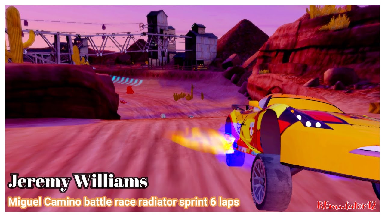 Cars 2 The Video Game | Miguel Camino - Battle Race | Radiator Sprint 6 ...