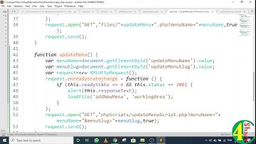 14 - UPDATE Query execute using AJAX function | Dynamic website development PHP & SQL tutorials 2020