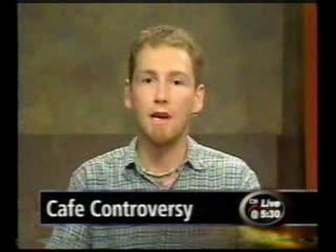 CH Evening News - Up In Smoke Cafe News Feature - 2004