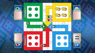 🎲 Ludo King 👑 Gameplay || How to win Ludo king || 4 players Gameplay || Ludo king tips and tricks screenshot 3