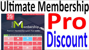 50% Off Ultimate Membership Pro Discount - Best Wordpress Membership Plugin