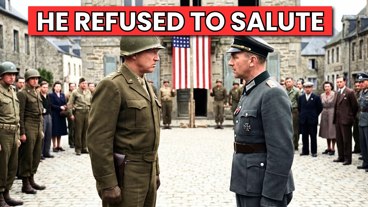 What Patton Said When a Nazi Mayor Demanded American Soldiers Salute Him in His Own Town