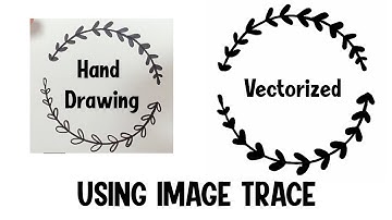How to use Image Trace to Vectorize your Hand Drawing