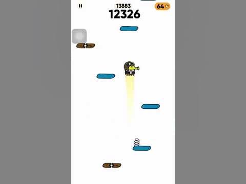 Doodle Jump Space Chase - [Smooth Planet] - (All Levels) 