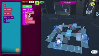 Rabbids Coding nivel 17