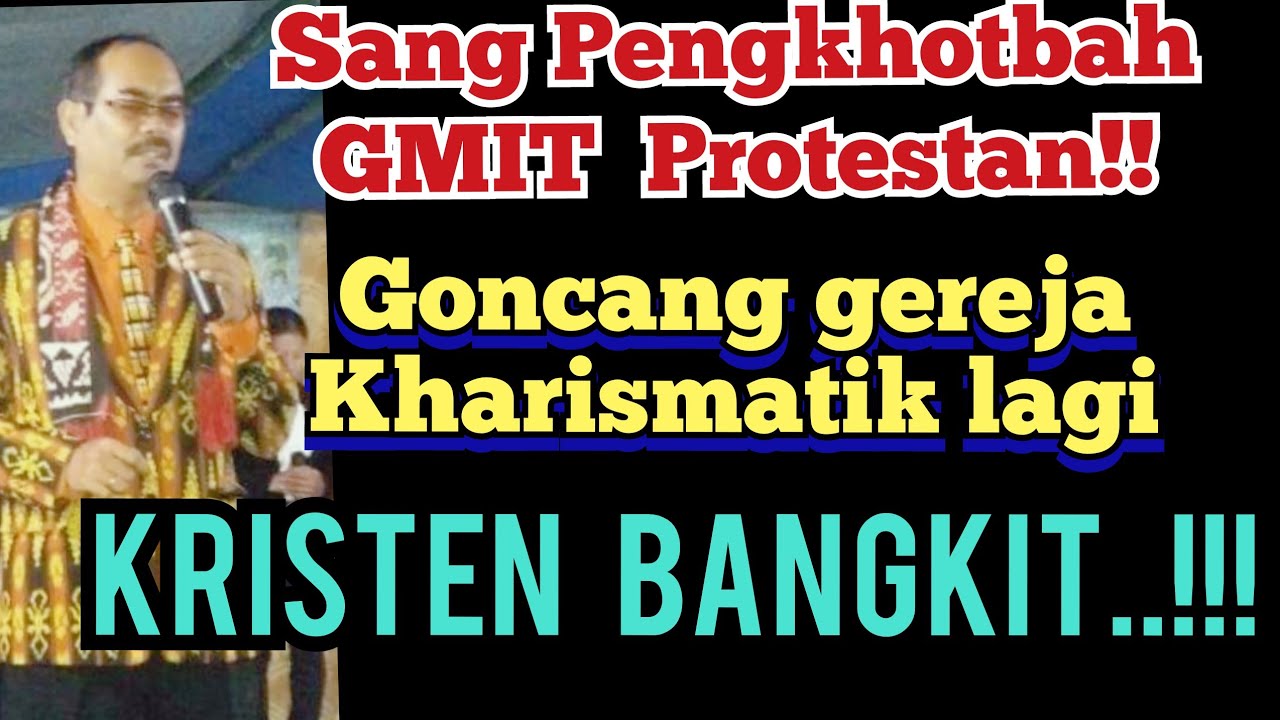 Sang Pengkhotbah GMIT Protestan Goncang gereja Kharismatik lagi ( Ev Herry Sedeh )