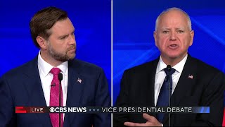 Walz and Vance go back and forth on abortion and possibility of a national ban