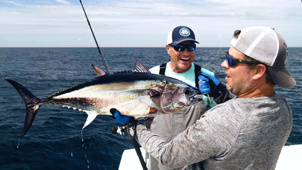 Jigging Bluefin Tuna South of Martha's Vineyard