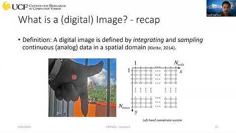CAP5415 Lecture 6 [Introduction to Convolutional Neural Networks - Part 1] - Fall 2020