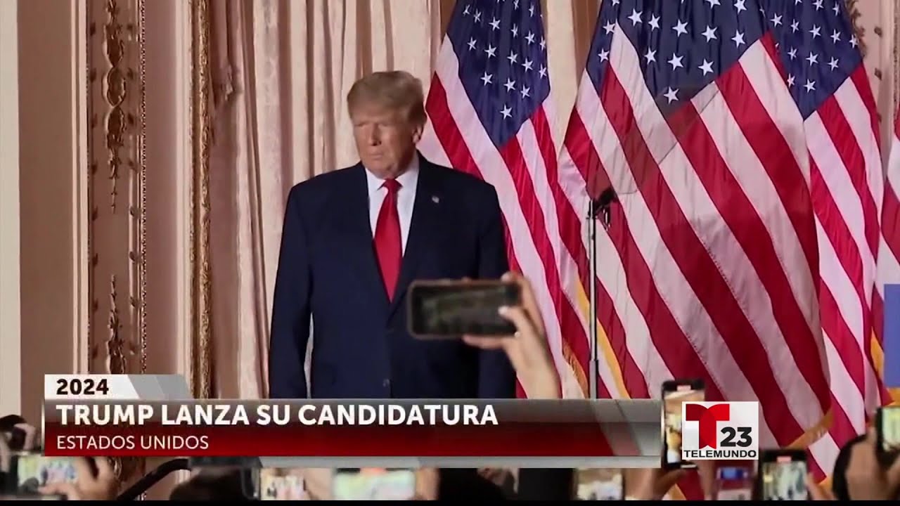 Donald Trump anuncia su aspiración para buscar la presidencia de EE.UU ...