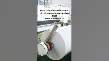 Supports customizing label Jumbo rolls of various sizes #label #quality #sailing #inventory #thermal
