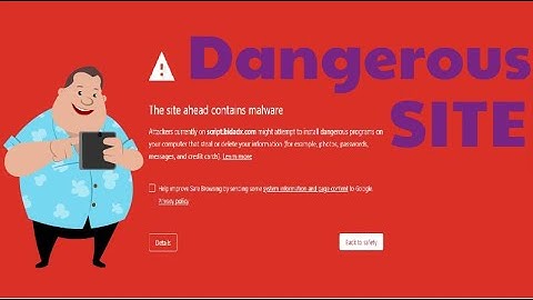 SECURITY ERROR- The site ahead contain malware (PROBLEM SOLVED)