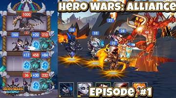 Hero Wars Alliance Gameplay All Levels Walkthrough (iOS & Android Mobile Game) Beginner Guide Part 1