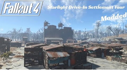 Fallout 4 - Starlight Drive-In (Modded PS4)