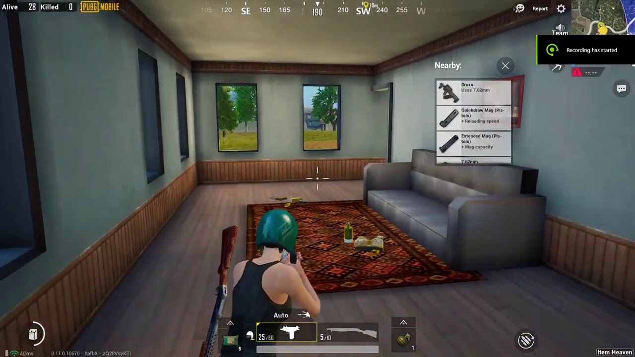 PLAYER UNKNOWN BATTEL GROUND MOBILE || PUBG - KILL MOMENTS 30 FPS