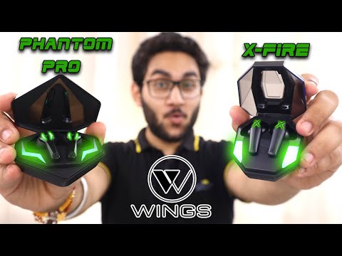 WINGS Phantom Pro & X-Fire | Gaming True Wireless Earbuds