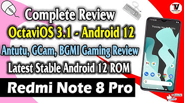 Octavi OS 3.1 - Android 12 on Redmi Note 8 Pro (Complete Detailed Review) Stable Android 12 ROM 🔥🔥🔥🔥