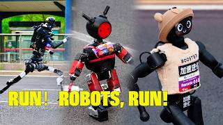 Humanoid robot half marathon runs as testing ground for real-world applications