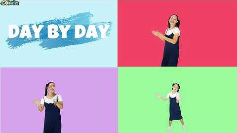 Thumbnail of Day by Day | Sunday School Song | Actions Song | Kid Song