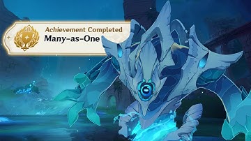 Many as One Hidden Achievement Hydro Tulpa Boss Location | Genshin Impact Fontaine 4.2