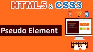 Pseudo Elements in CSS | first-letter in CSS | first-line in CSS | placeholder in CSS